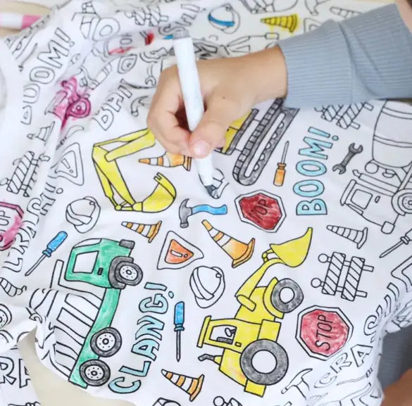 Hand-painted Graffiti Pajamas Suit