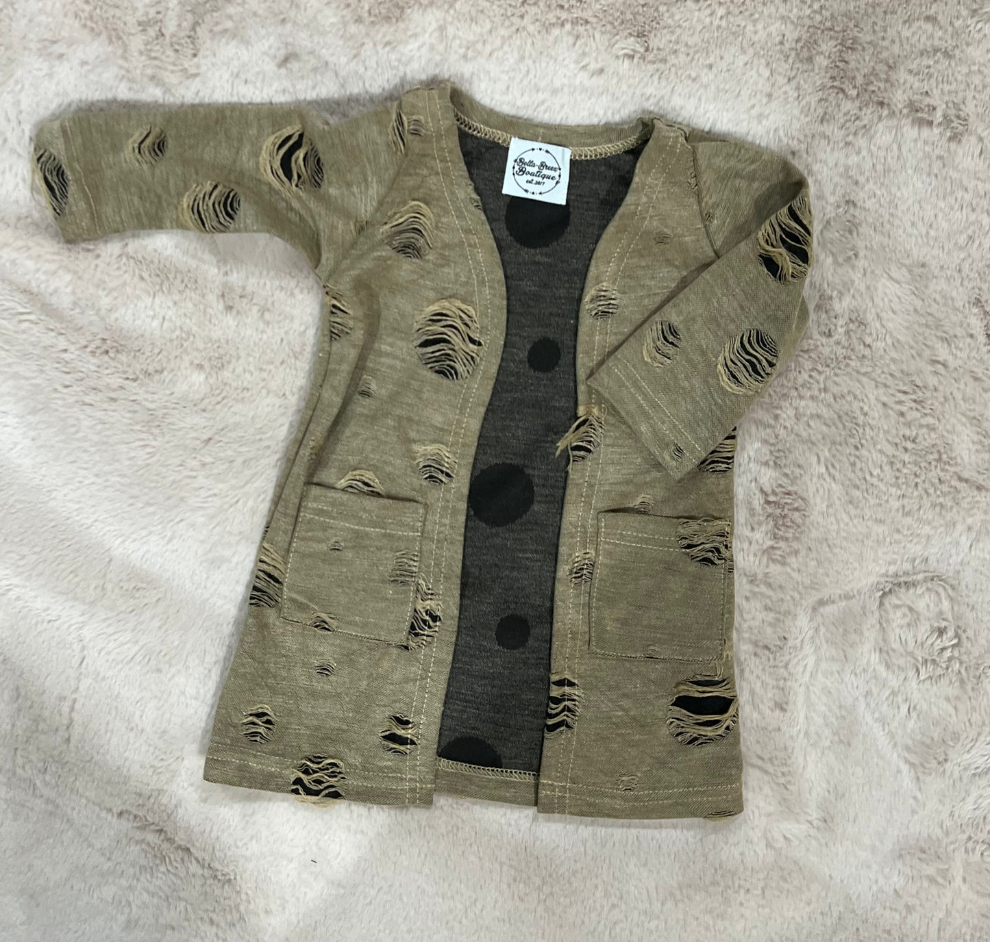 Women's Distressed Cardigans (FINAL SALE)